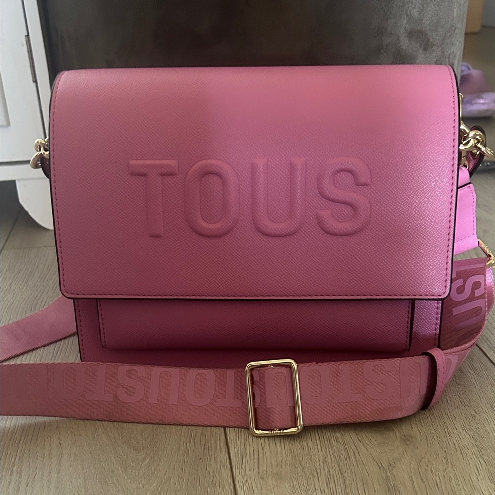Tous Vibrant Pink Crossbody Bag